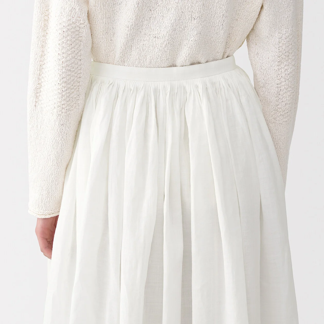 MUJI Labo Ramie Maxi Skirt - Image 16