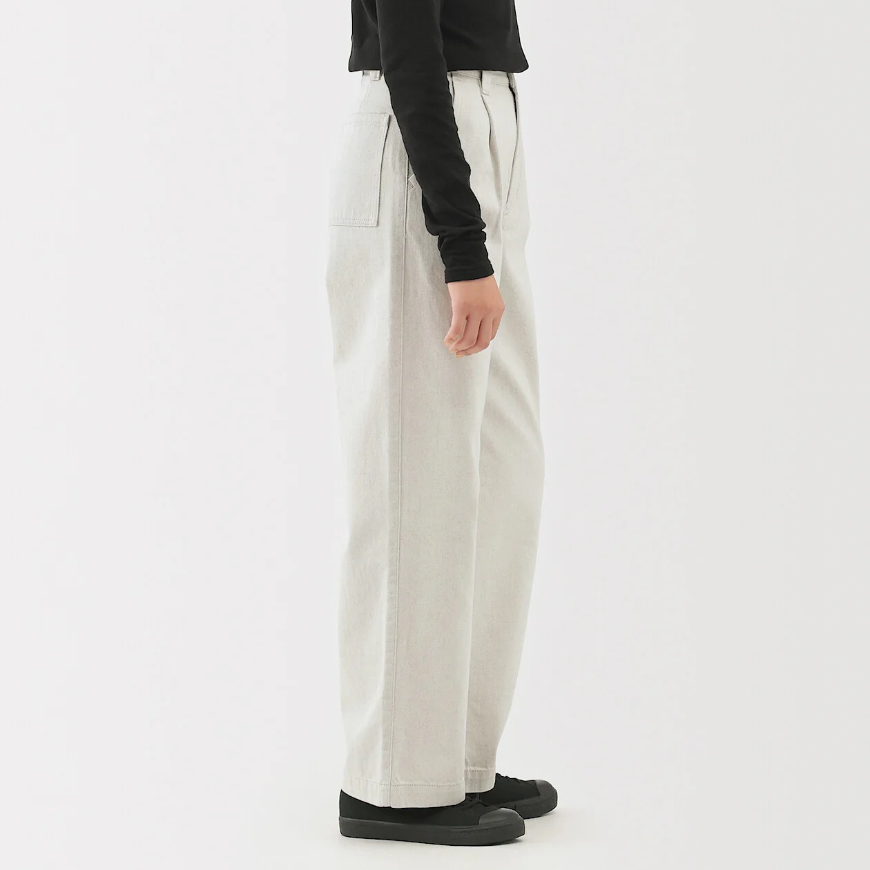 Recycled Cotton Blend Pants - Image 4