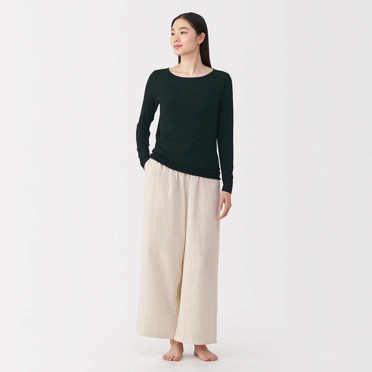 Sheer Long Sleeve T-Shirt - Image 11