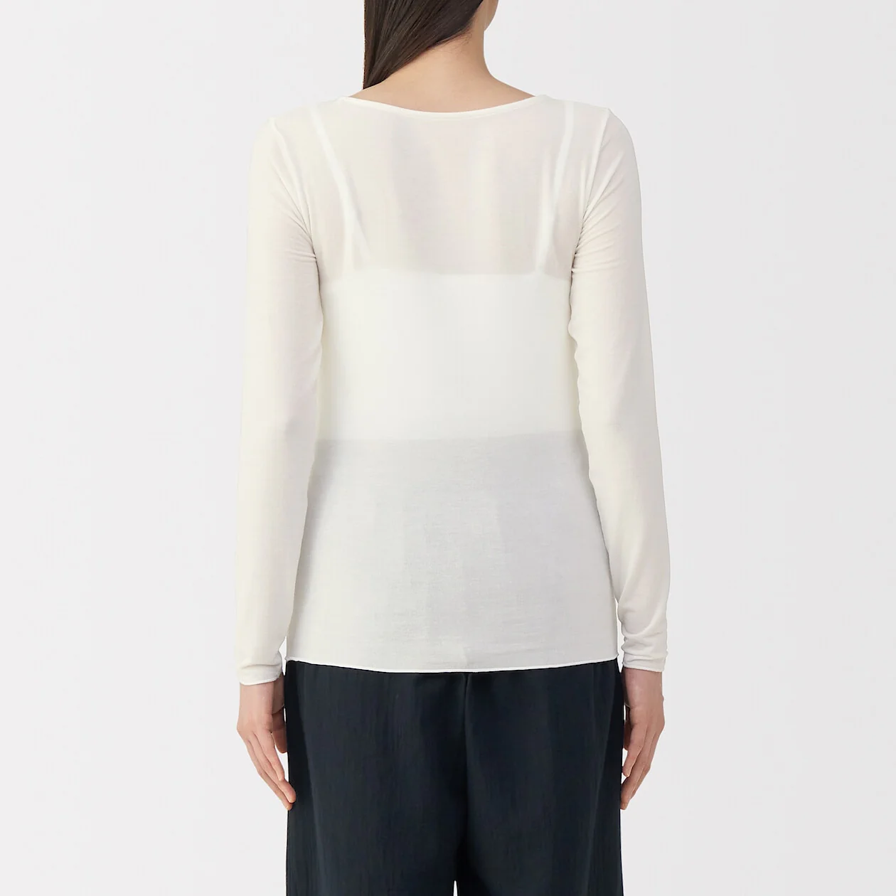 Sheer Long Sleeve T-Shirt - Image 5