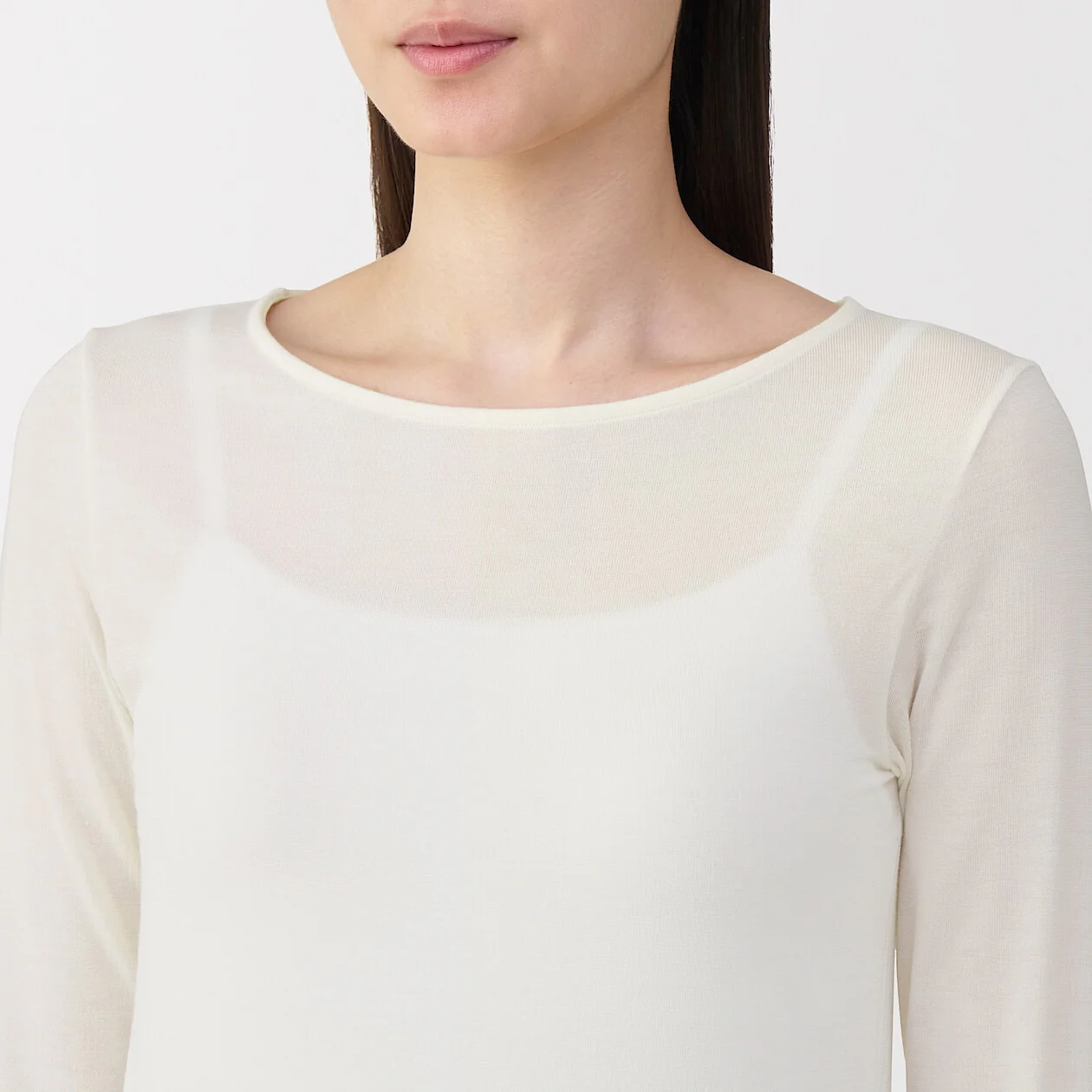 Sheer Long Sleeve T-Shirt - Image 6