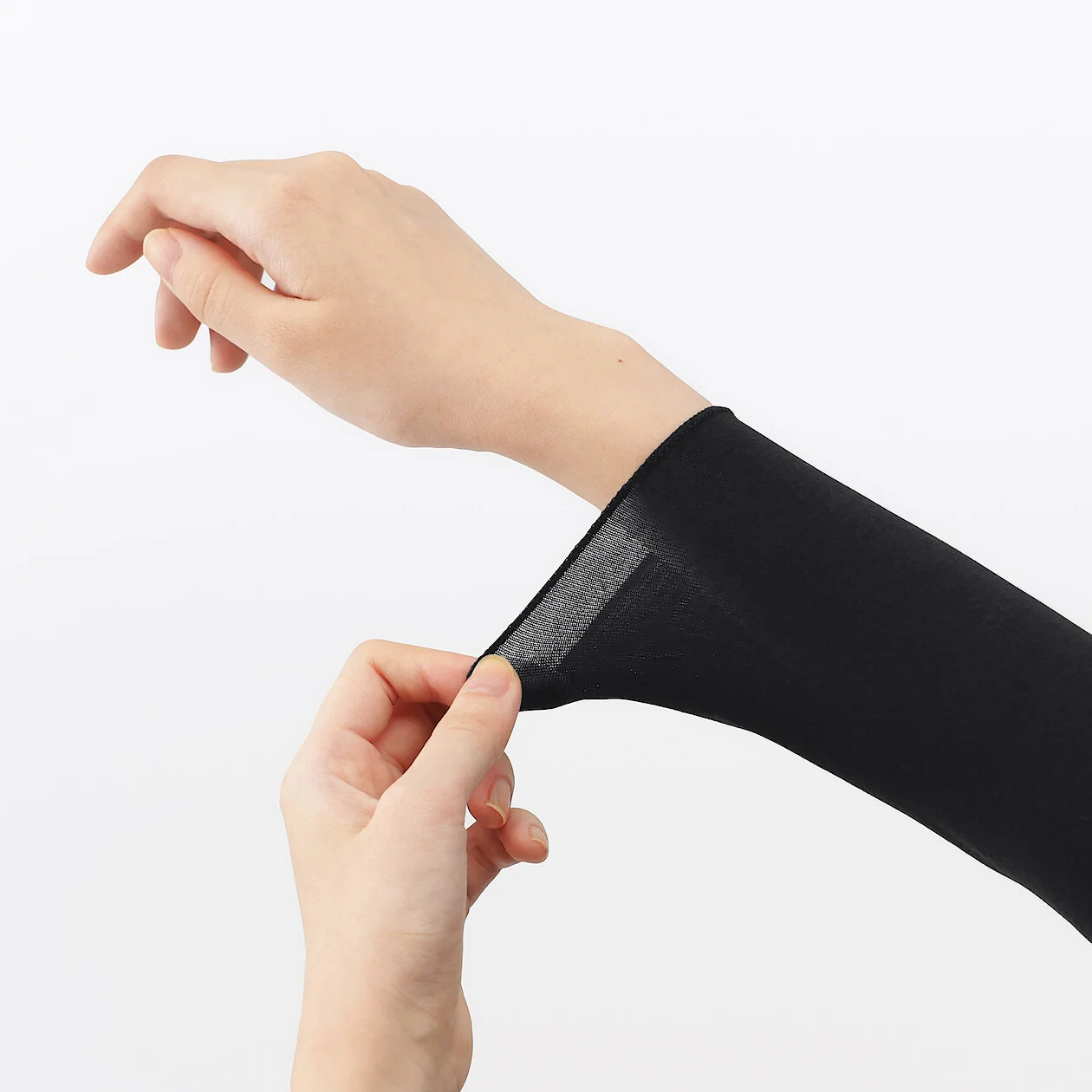 Sheer Turtleneck Long Sleeve T-Shirt - Image 7