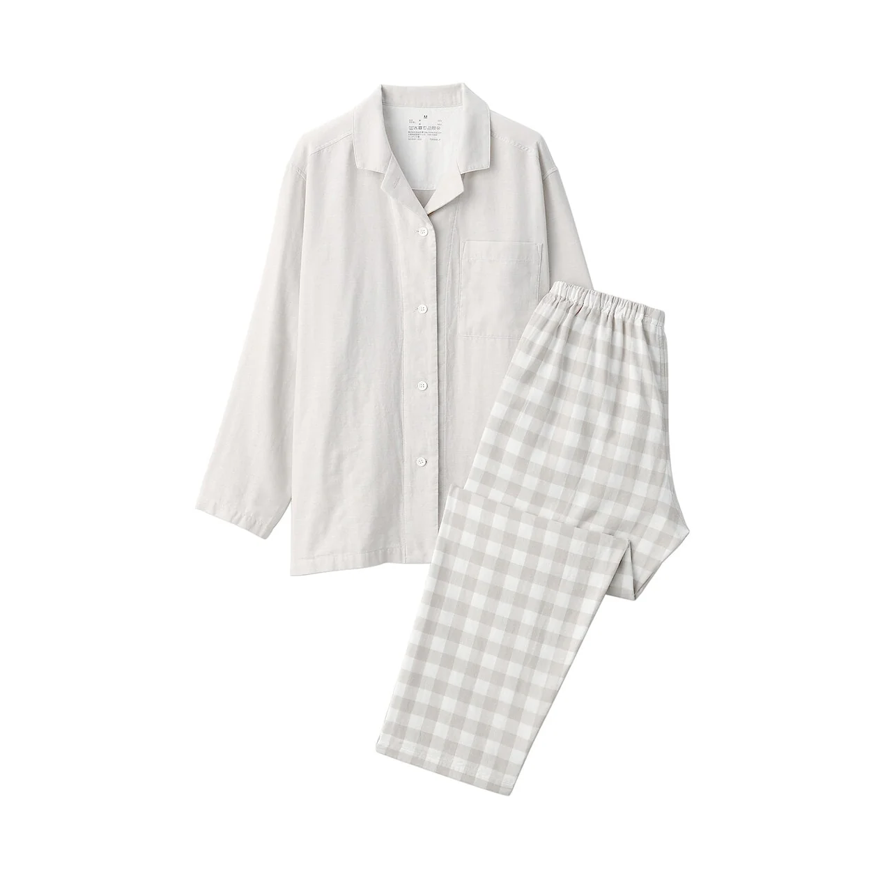 Side Seamless Double Gauze Pyjamas - Image 32