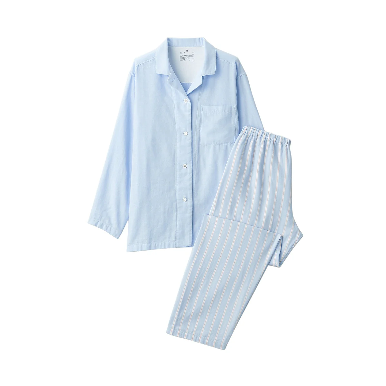 Side Seamless Double Gauze Pyjamas - Image 54