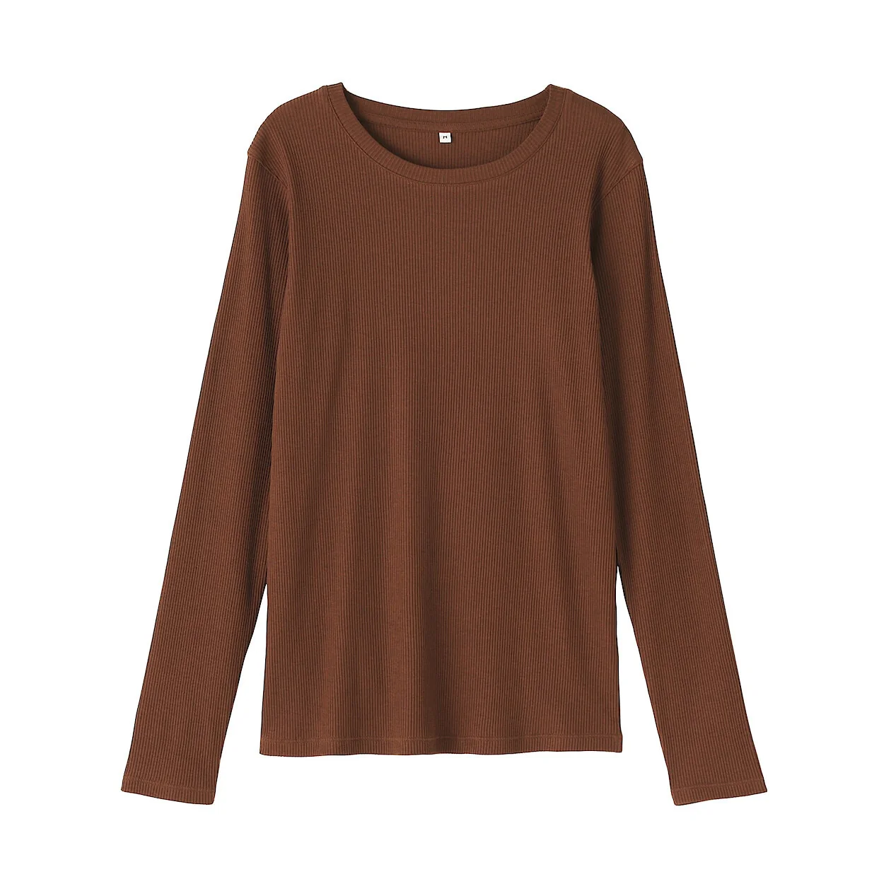 Smooth Ribbed Long Sleeve T-Shirt - Image 27