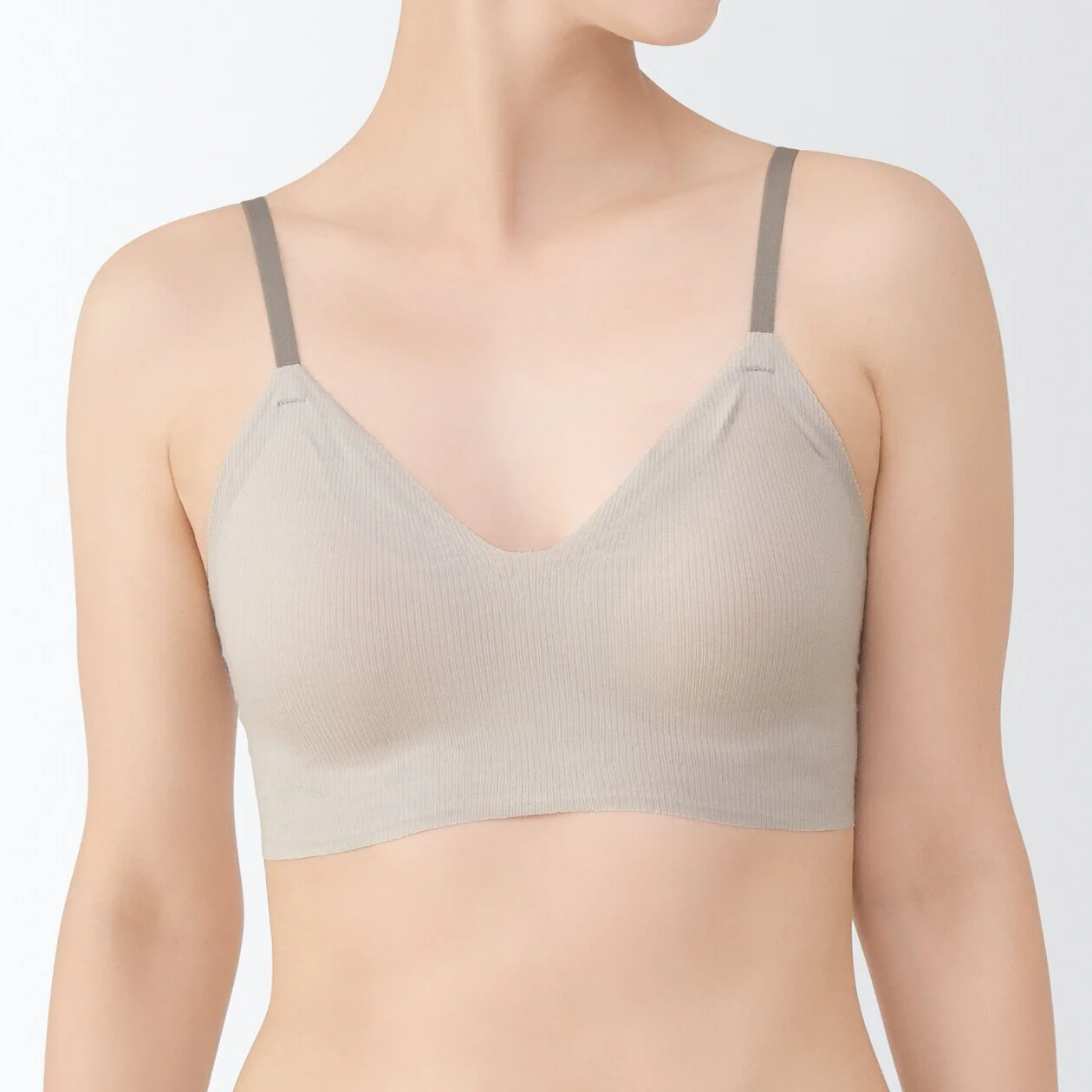 Soft Touch Ribbed Bra - Image 7