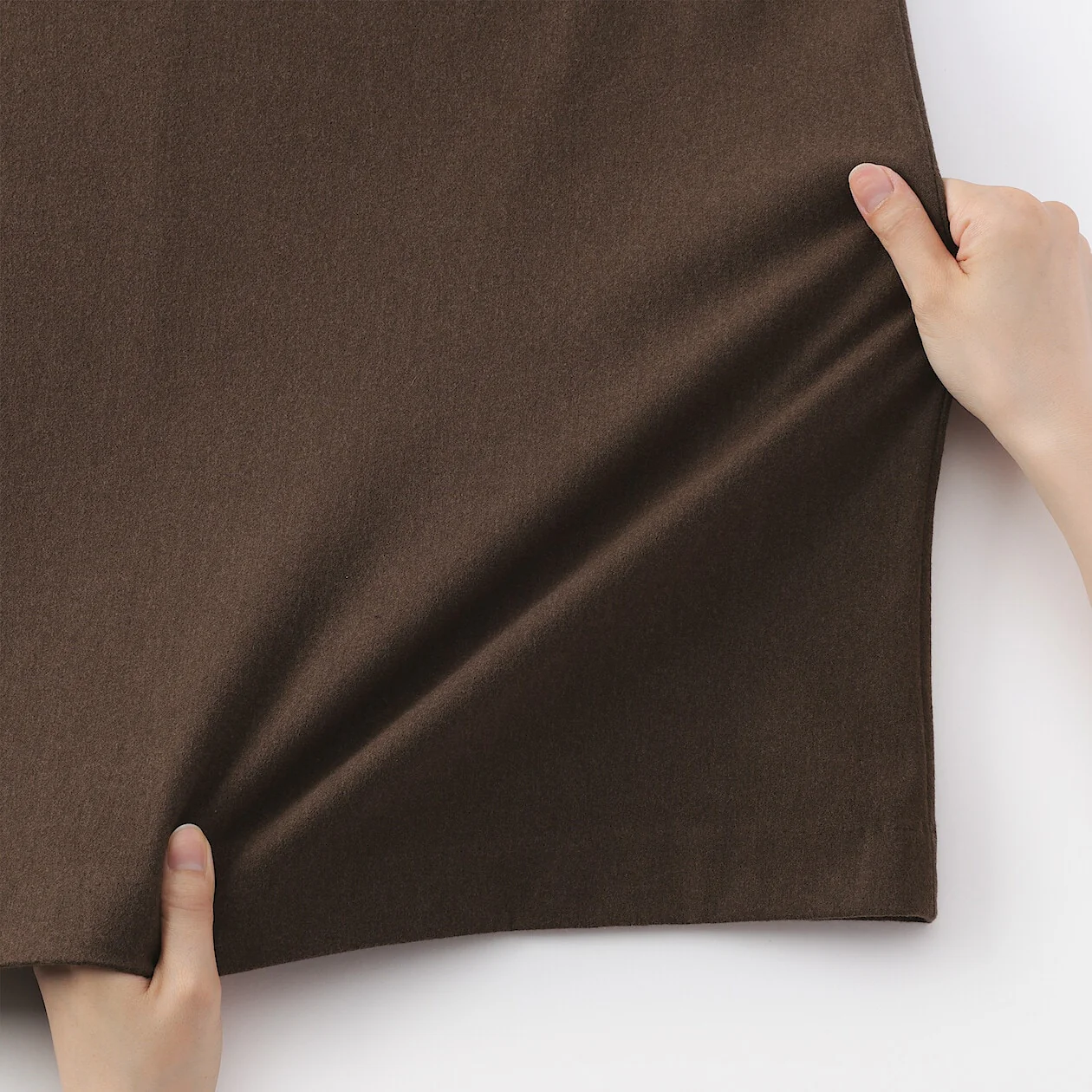 Stretch Brushed Flare Skirt - Image 10