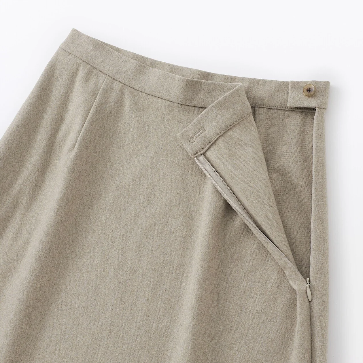Stretch Brushed Flare Skirt - Image 18