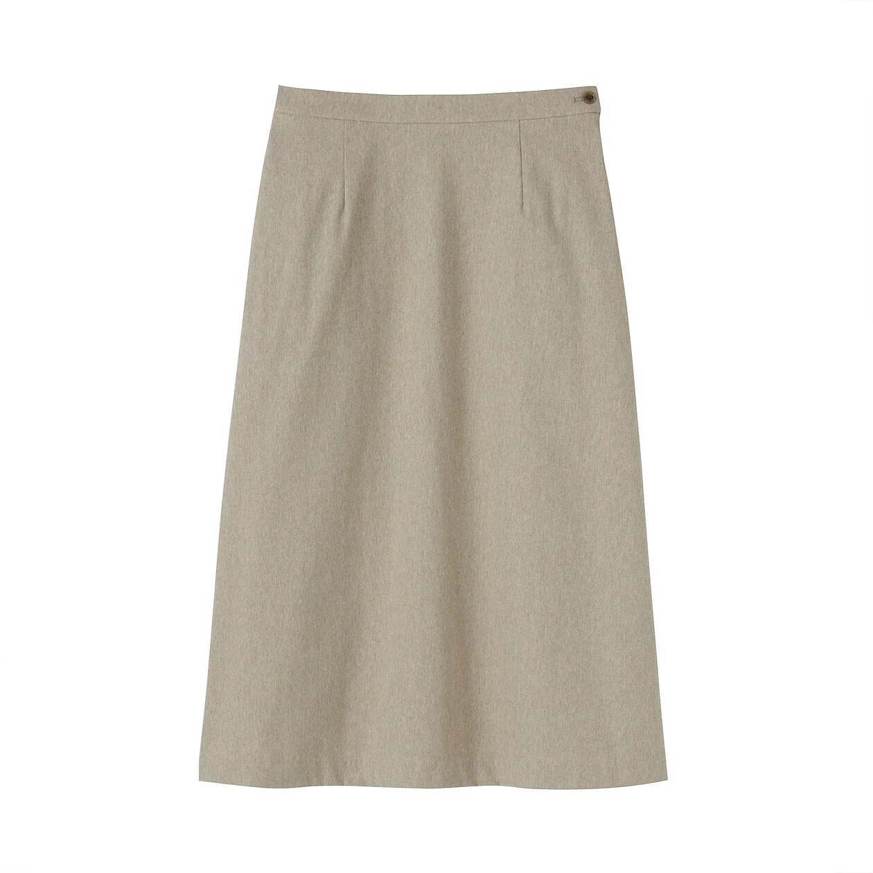 Stretch Brushed Flare Skirt - Image 19