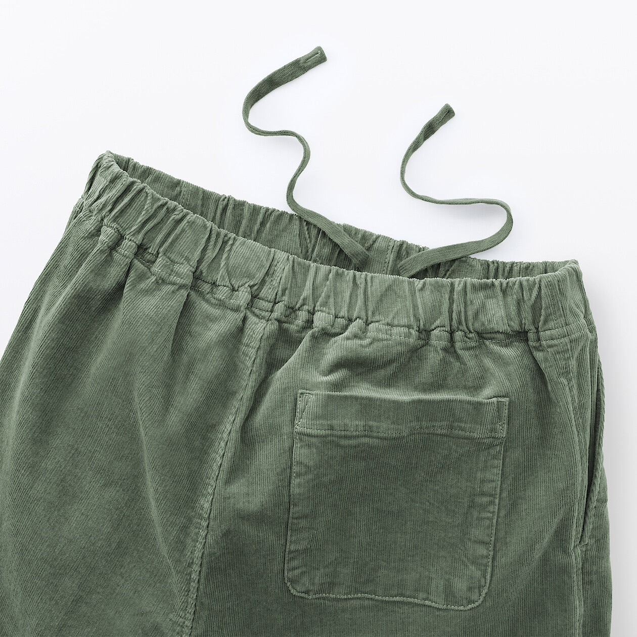 Stretch Corduroy Easy Straight Pants - Image 7