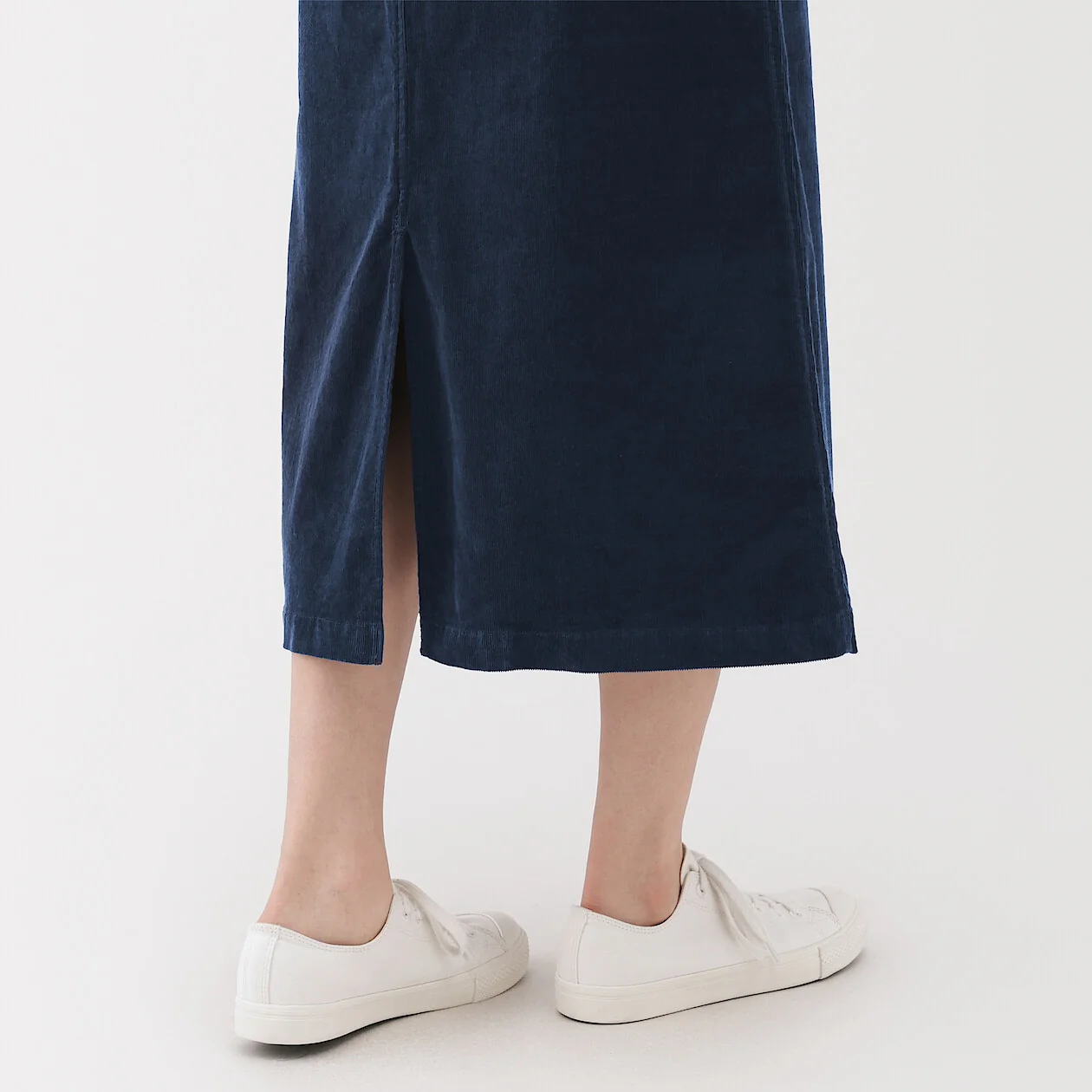 Stretch Corduroy Midi Skirt - Image 7
