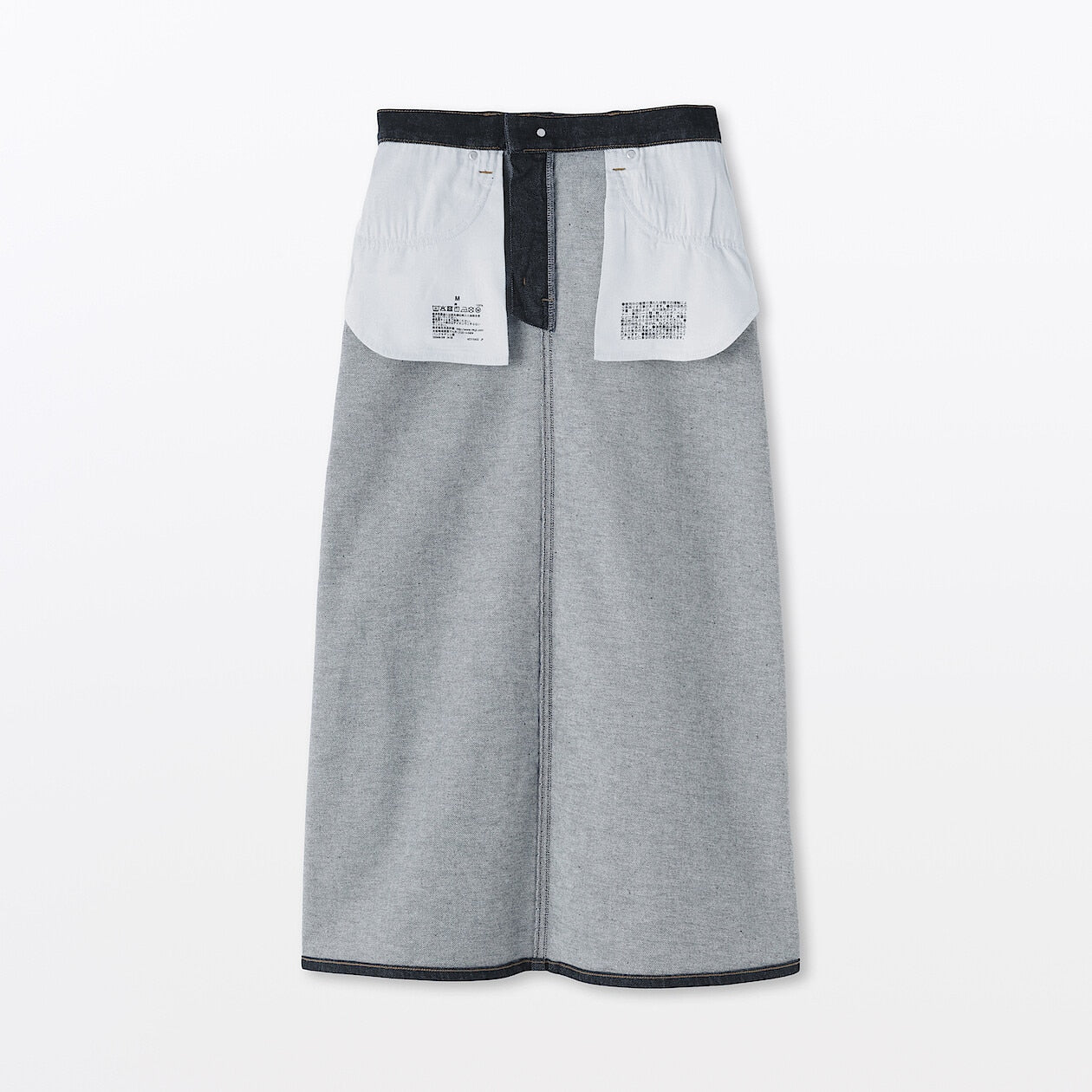 Stretch Denim A-Line Skirt - Image 31
