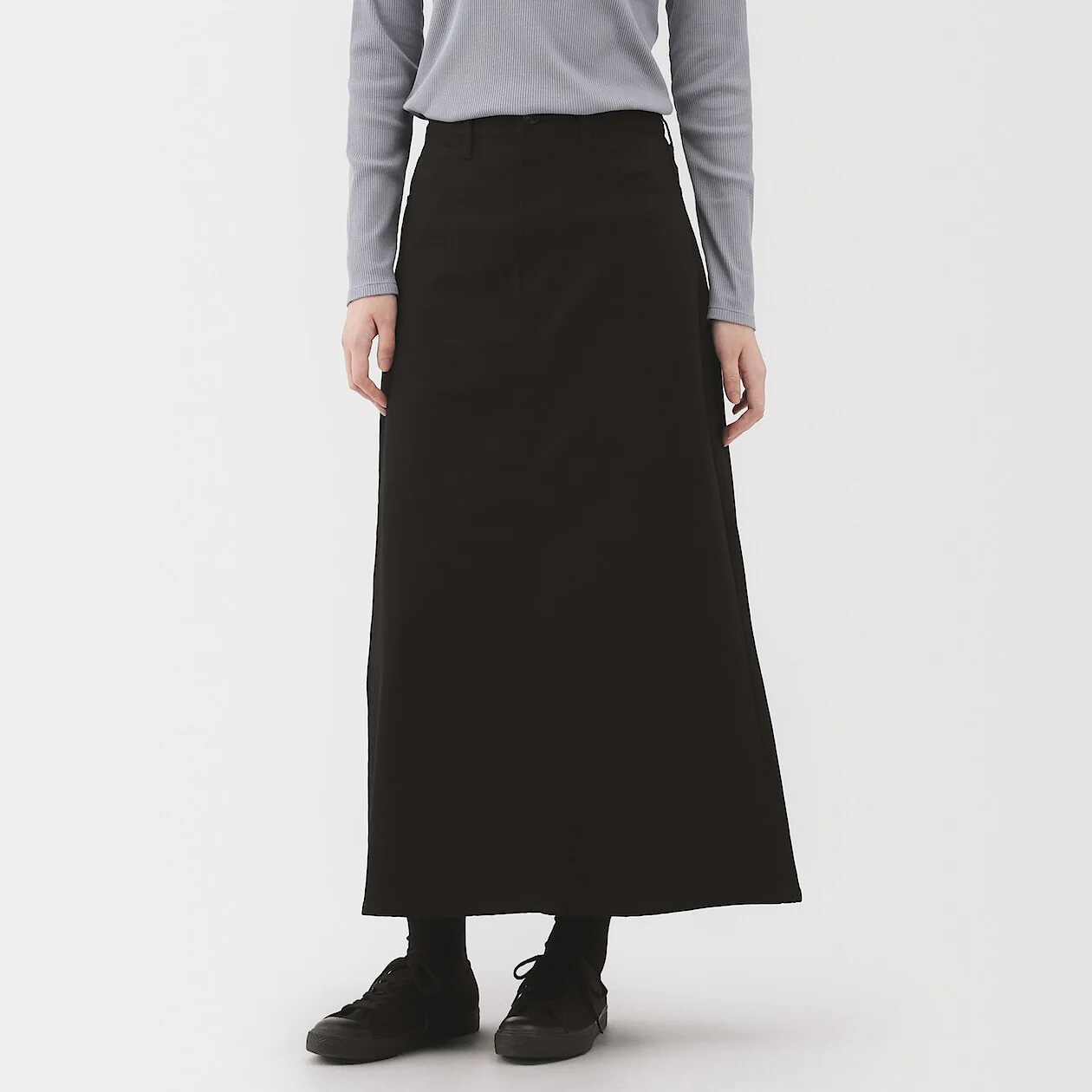 Stretch Denim A-Line Skirt - Image 34