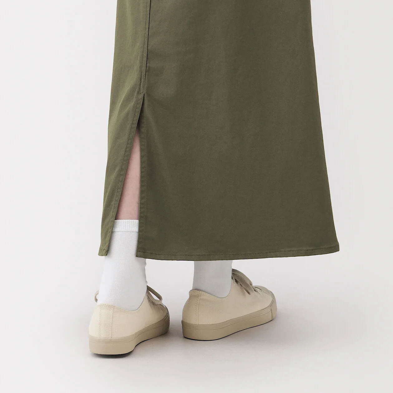Stretch Denim A-Line Skirt - Image 40