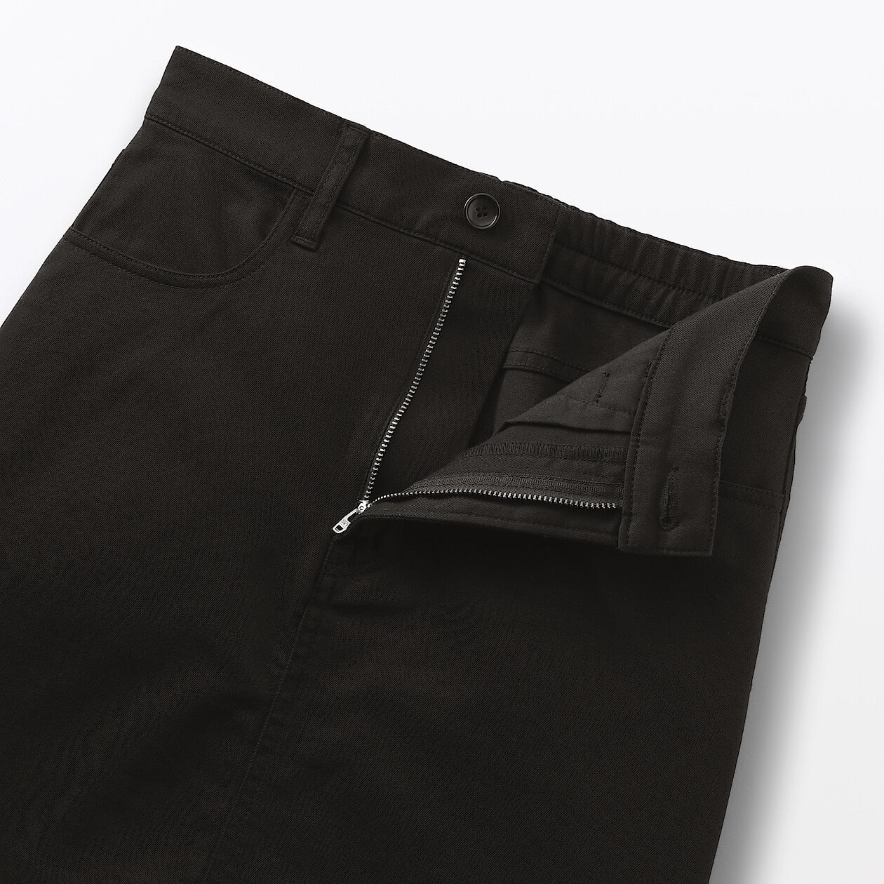 Stretch Denim A-Line Skirt - Image 41