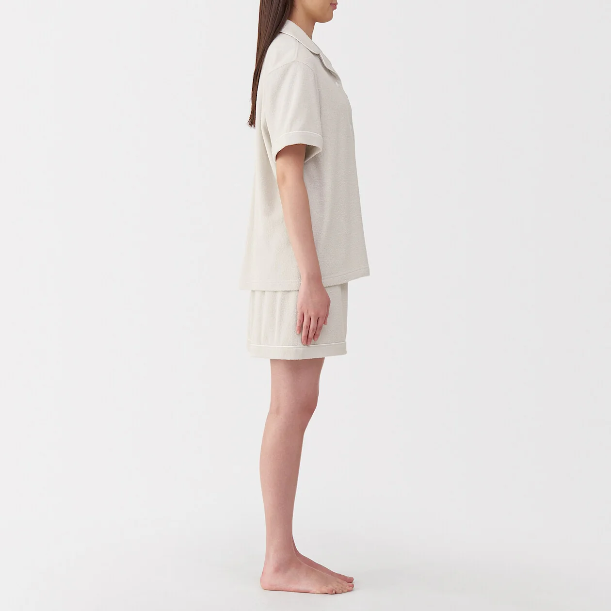 Terry Towelling Short Sleeve Pyjamas - Image 12