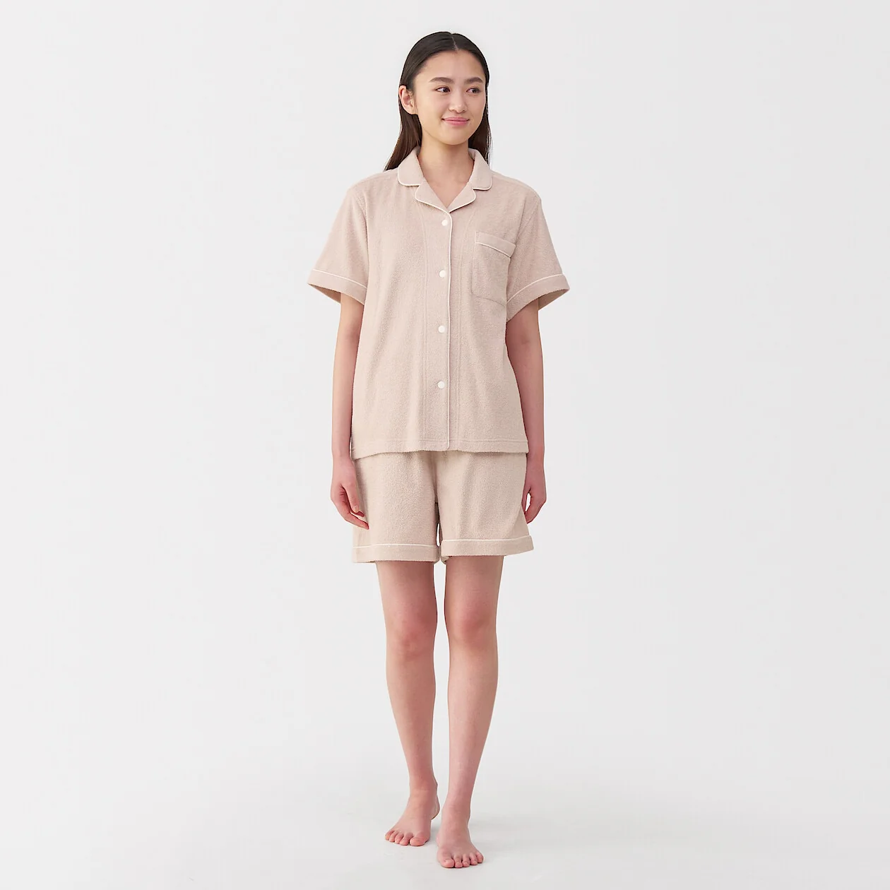 Terry Towelling Short Sleeve Pyjamas - Image 19
