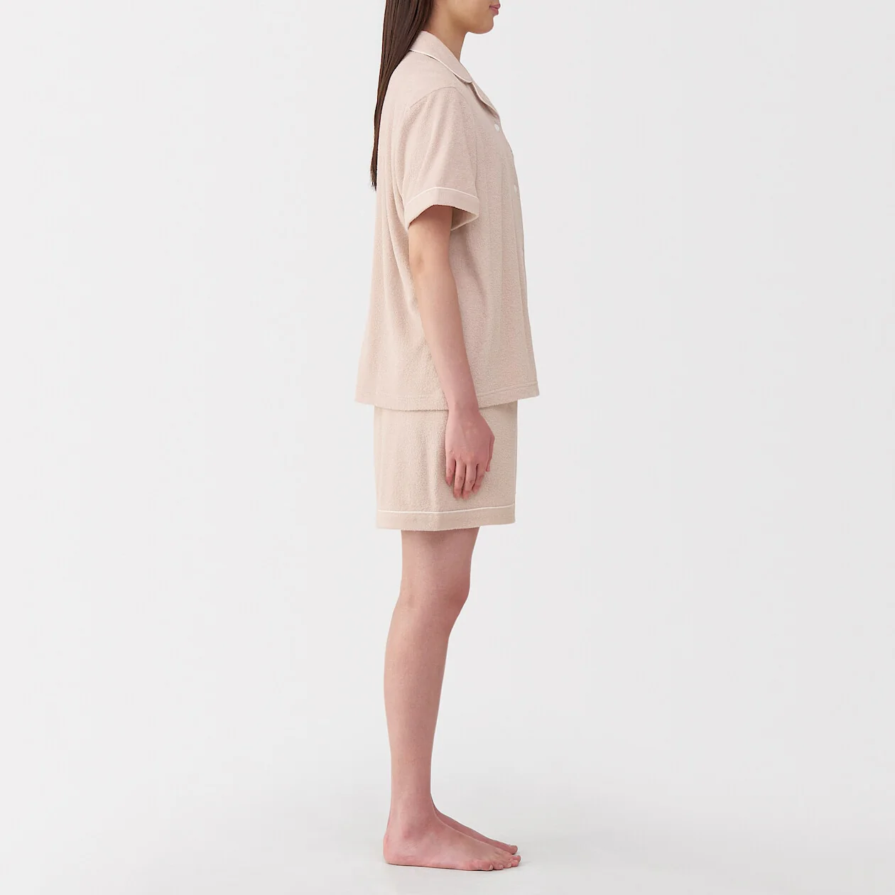 Terry Towelling Short Sleeve Pyjamas - Image 21