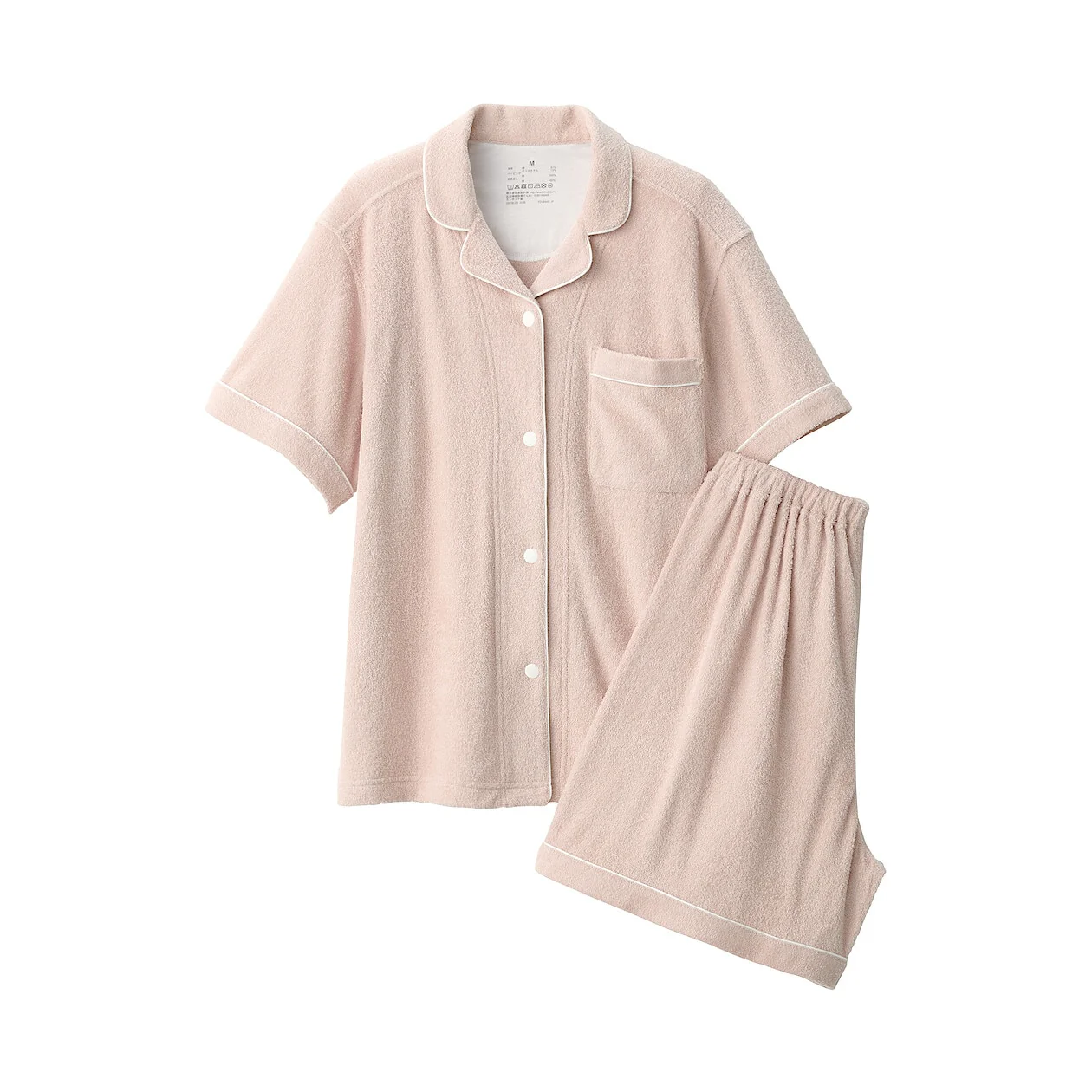 Terry Towelling Short Sleeve Pyjamas - Image 26