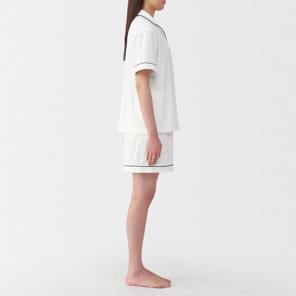 Terry Towelling Short Sleeve Pyjamas - Image 3