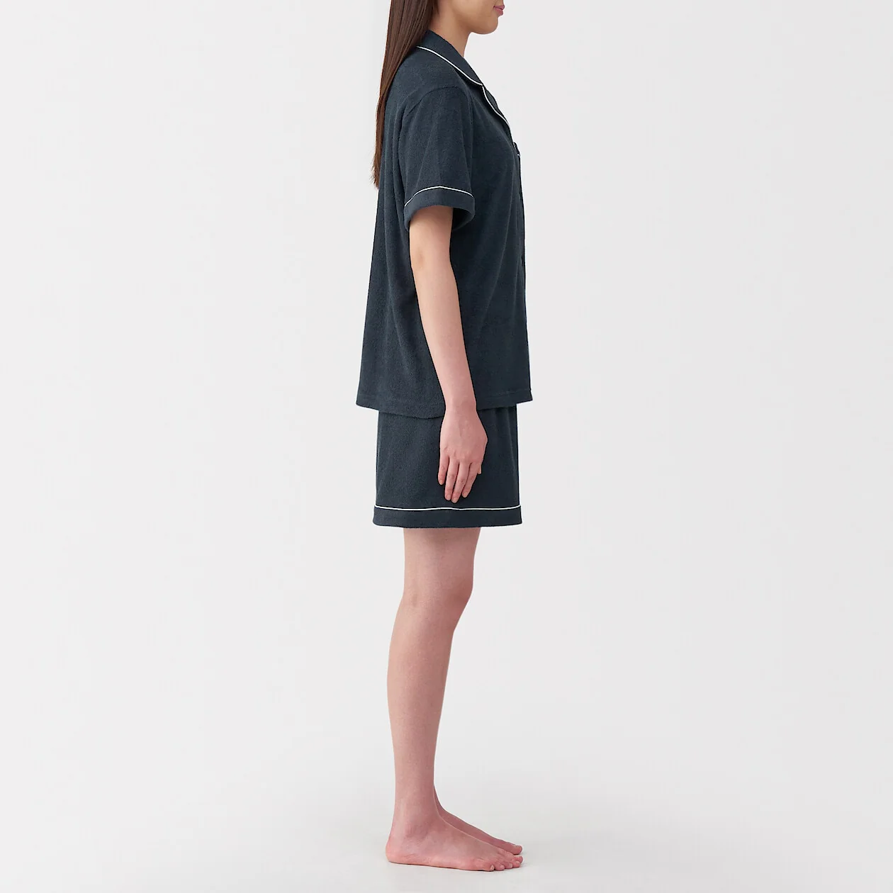 Terry Towelling Short Sleeve Pyjamas - Image 30