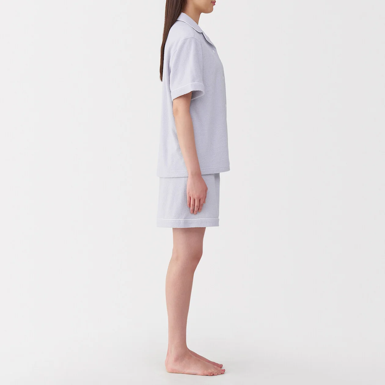 Terry Towelling Short Sleeve Pyjamas - Image 39