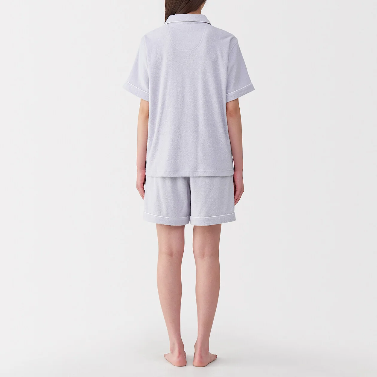 Terry Towelling Short Sleeve Pyjamas - Image 40
