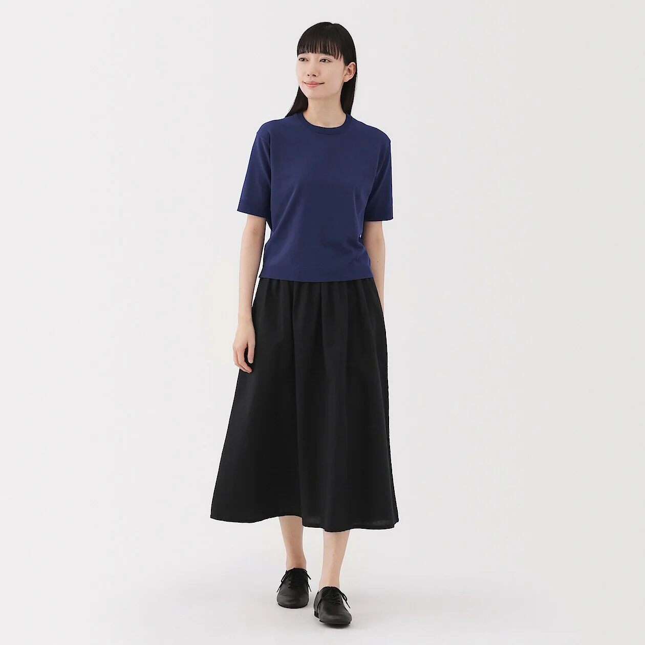 Cotton Knit Half Sleeve Sweater - Image 26