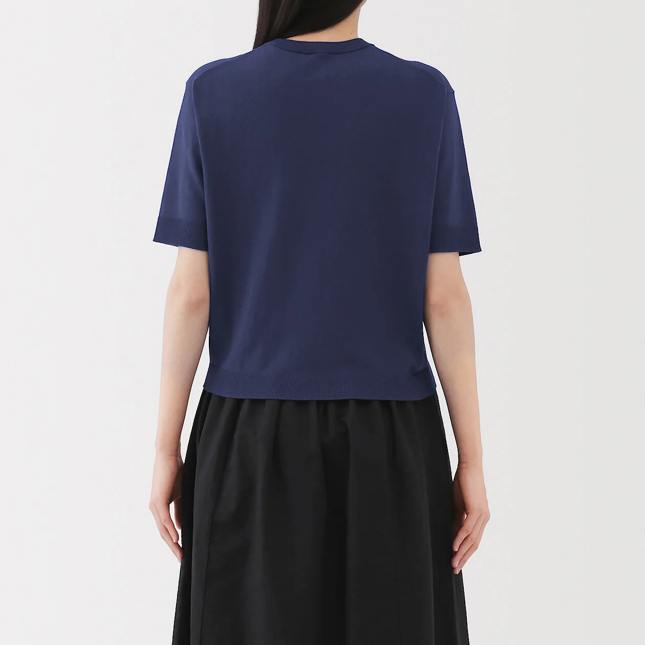 Cotton Knit Half Sleeve Sweater - Image 28