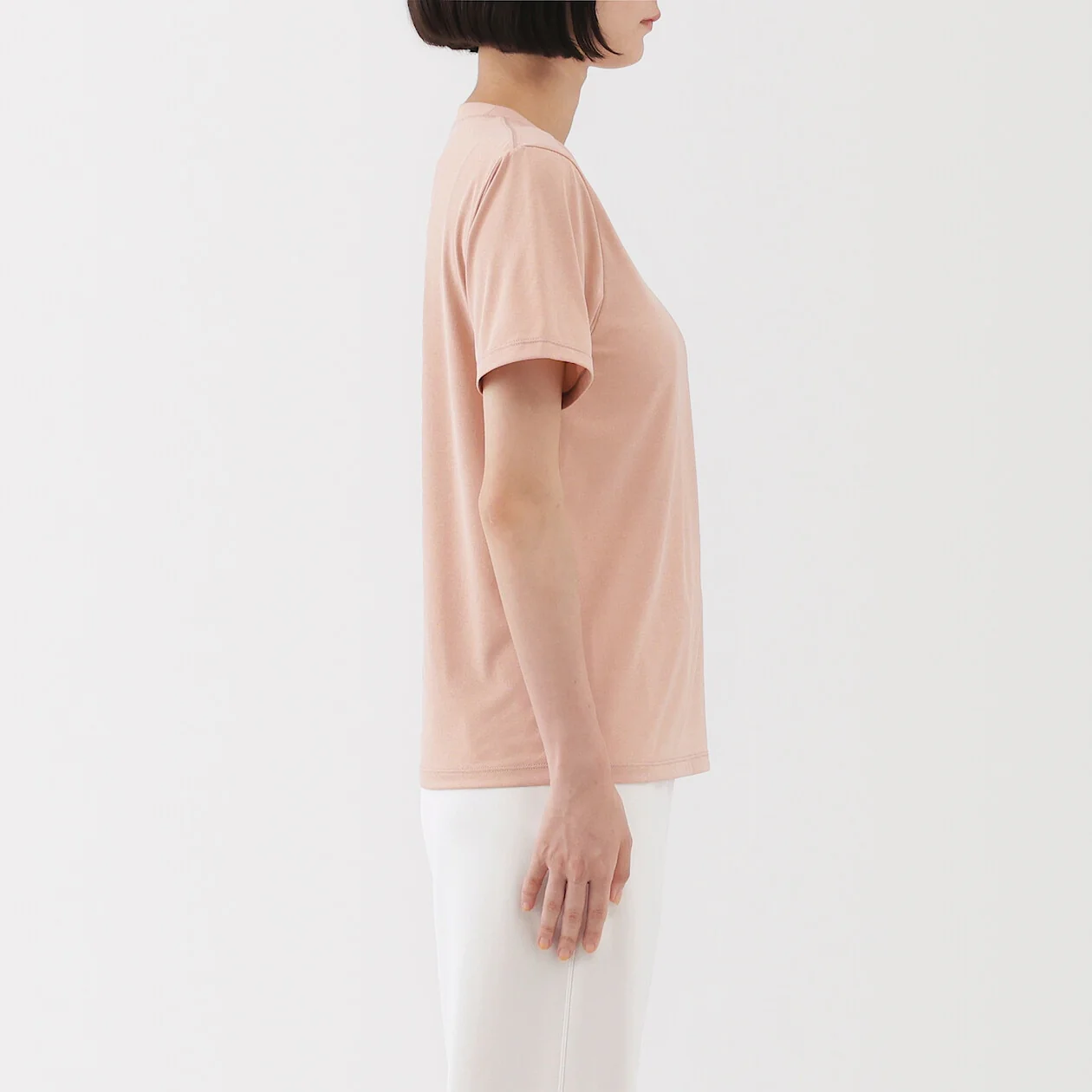 Quick Dry Crewneck Short Sleeve T-Shirt - Image 3