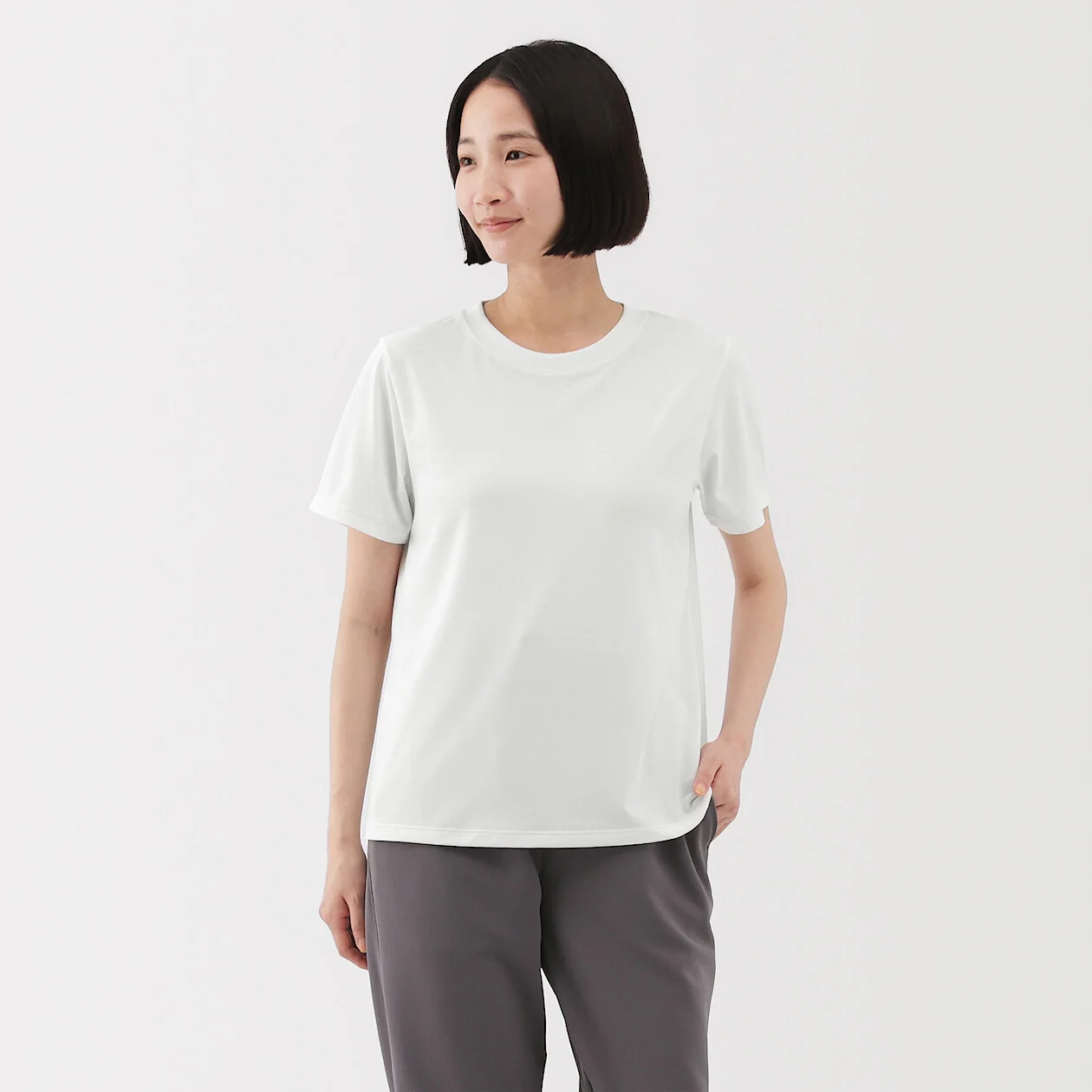 Quick Dry Crewneck Short Sleeve T-Shirt - Image 9