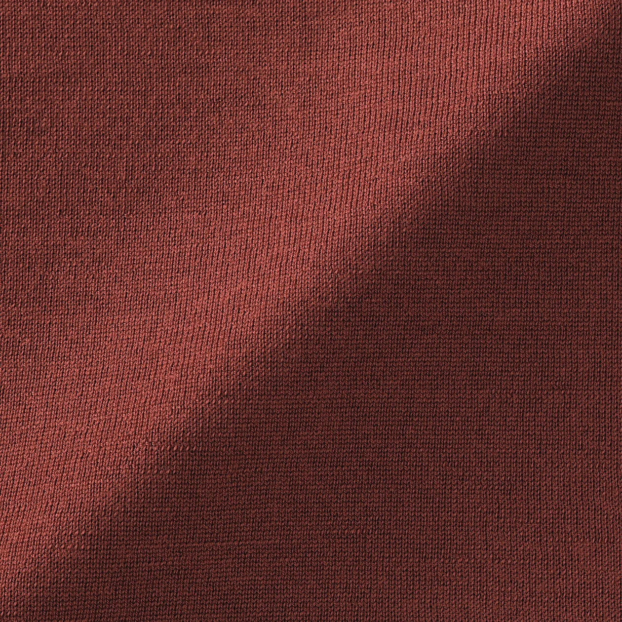 Washable Wool High-Gauge Crewneck Cardigan - Image 4