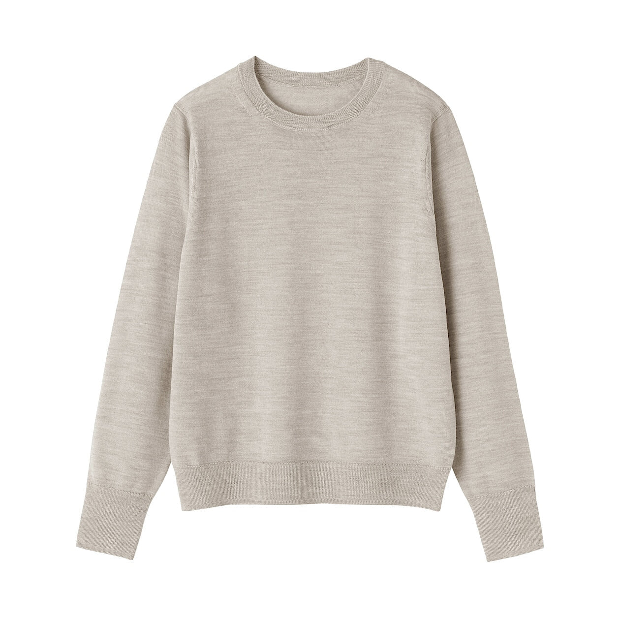 Washable Wool High-Gauge Crewneck Sweater - Image 18
