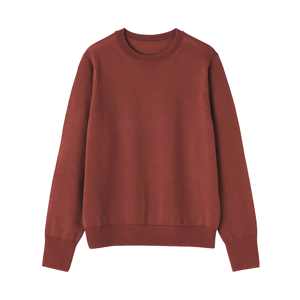 Washable Wool High-Gauge Crewneck Sweater - Image 22
