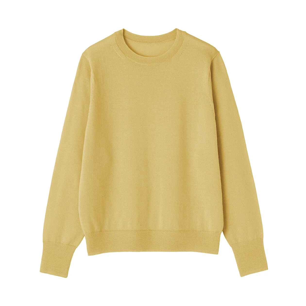Washable Wool High-Gauge Crewneck Sweater - Image 26