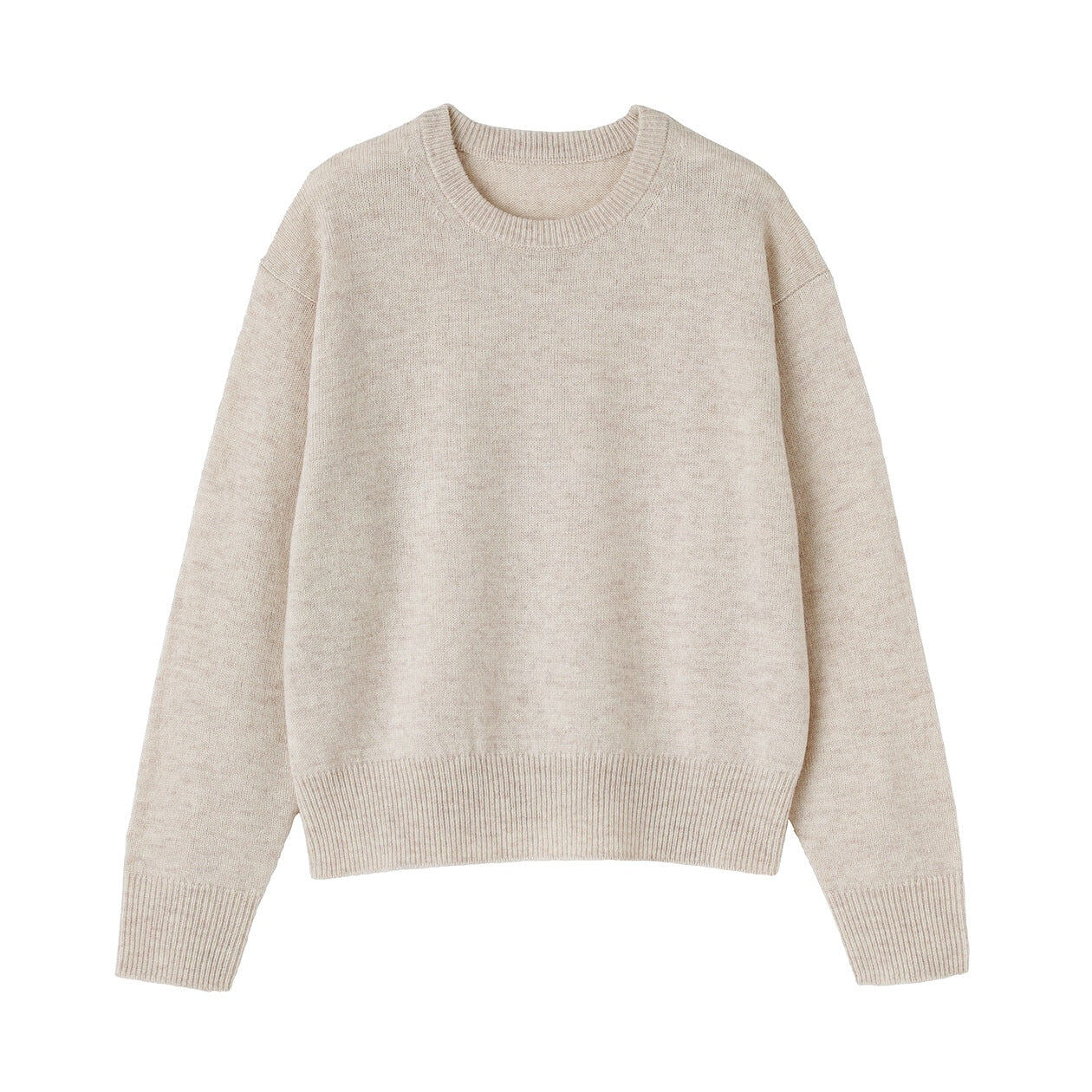Washable Wool Mid Gauge Crewneck Sweater - Image 18
