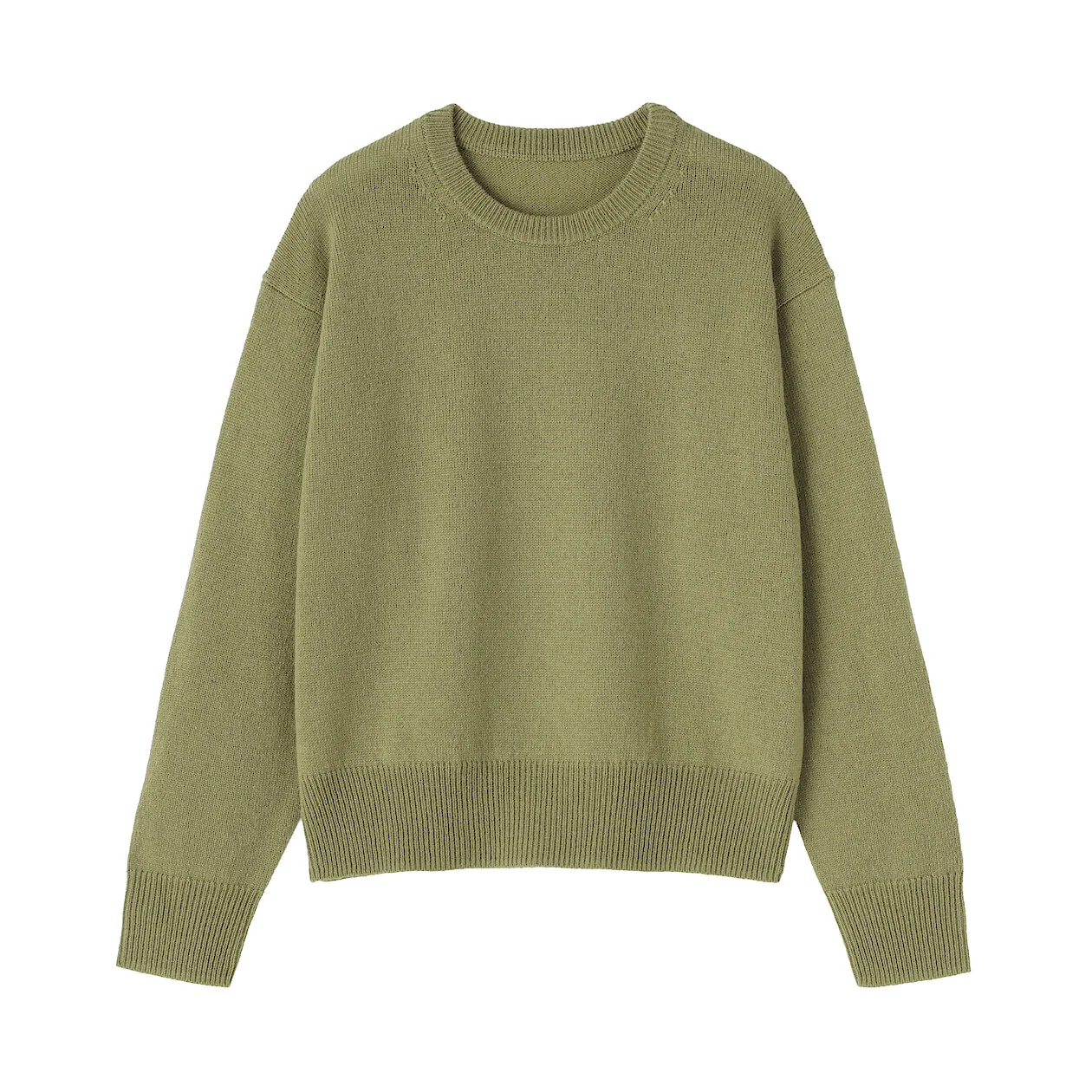 Washable Wool Mid Gauge Crewneck Sweater - Image 22