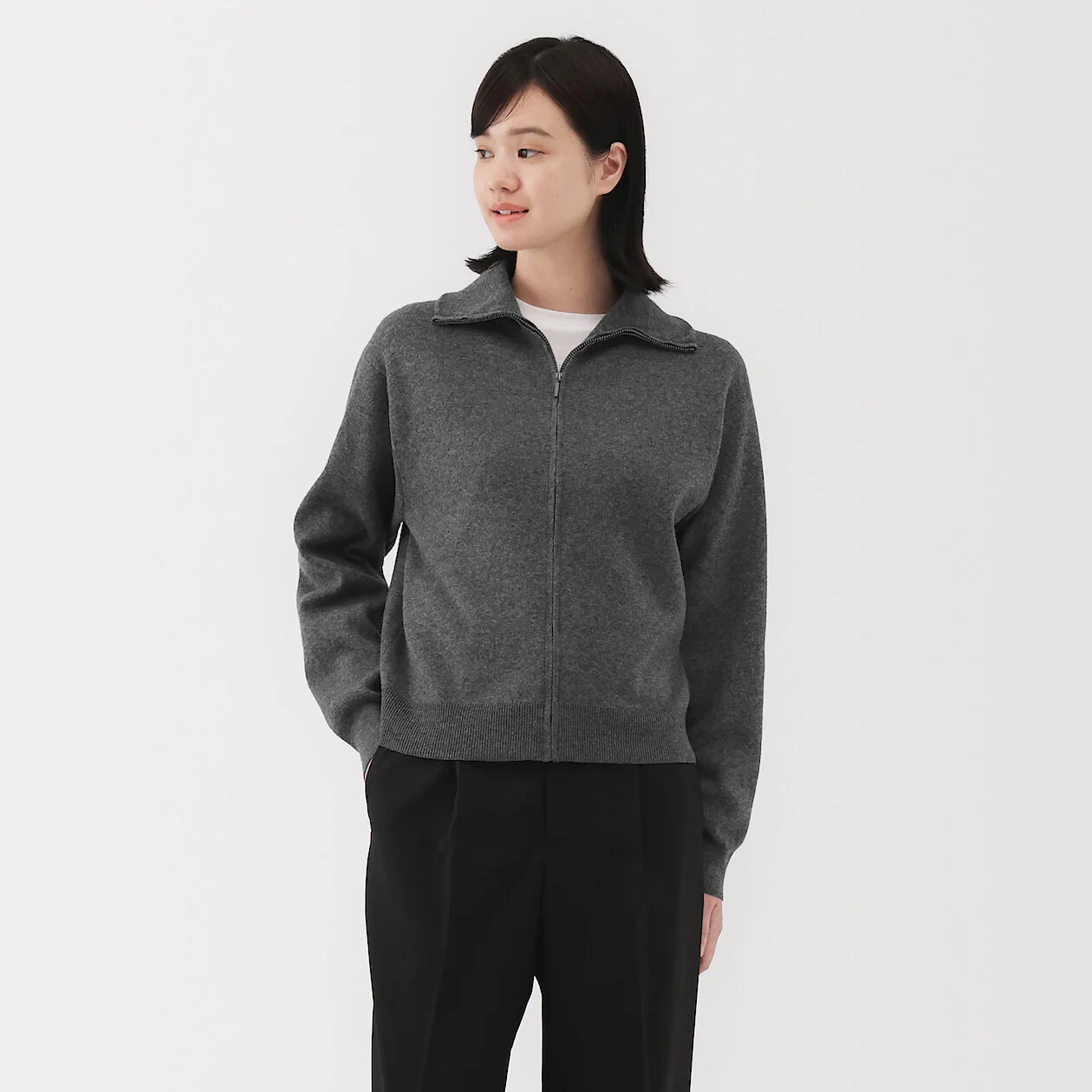 Washable Milano Ribbed Blouson