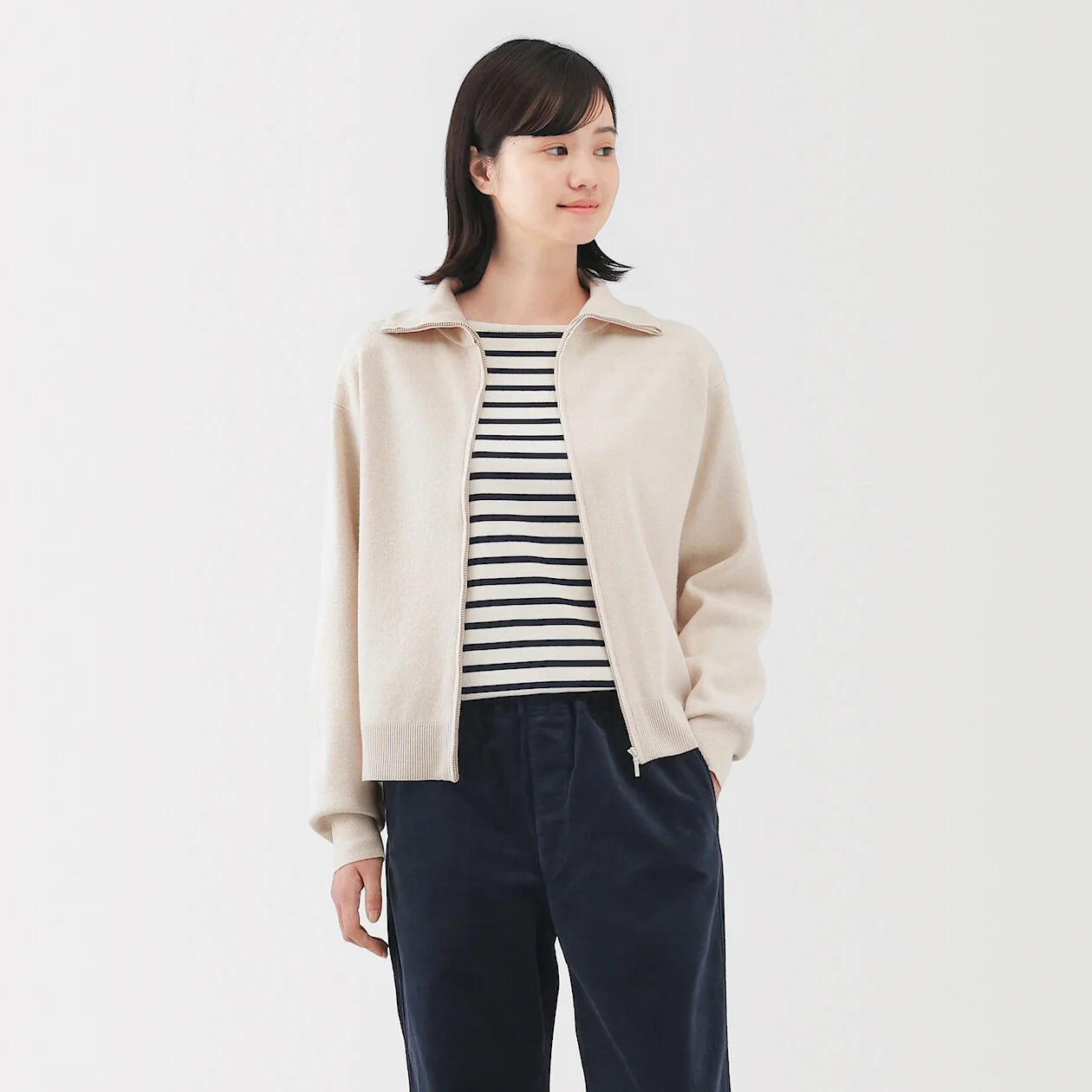 Washable Milano Ribbed Blouson - Image 12
