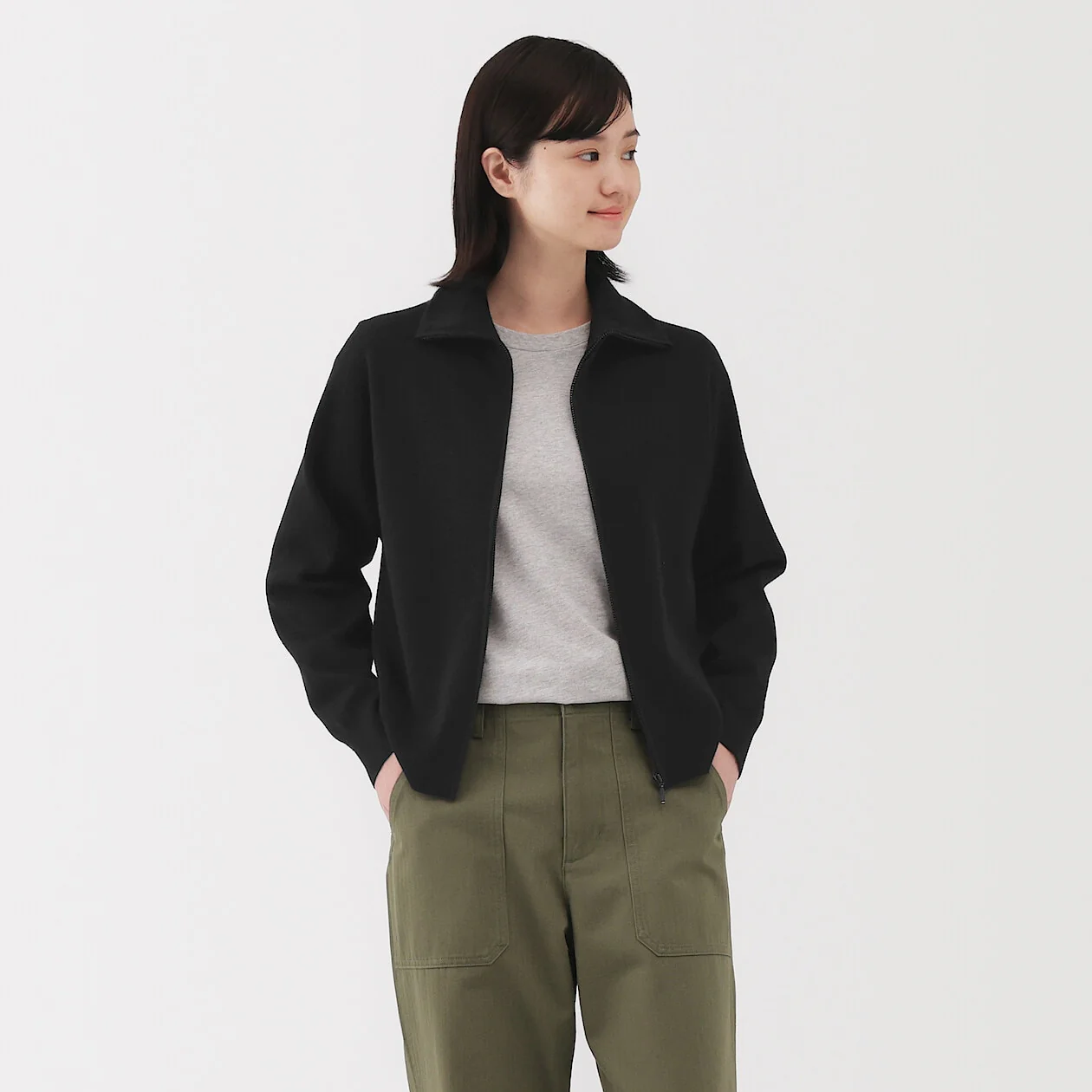 Washable Milano Ribbed Blouson - Image 17