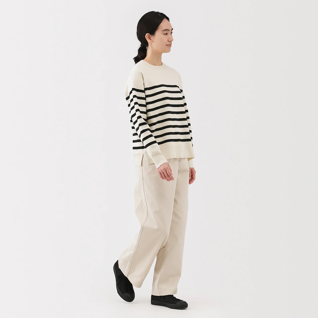 Washable Milano Ribbed Crewneck Sweater - Image 2