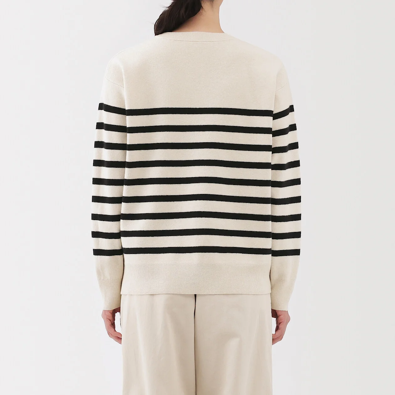 Washable Milano Ribbed Crewneck Sweater - Image 4