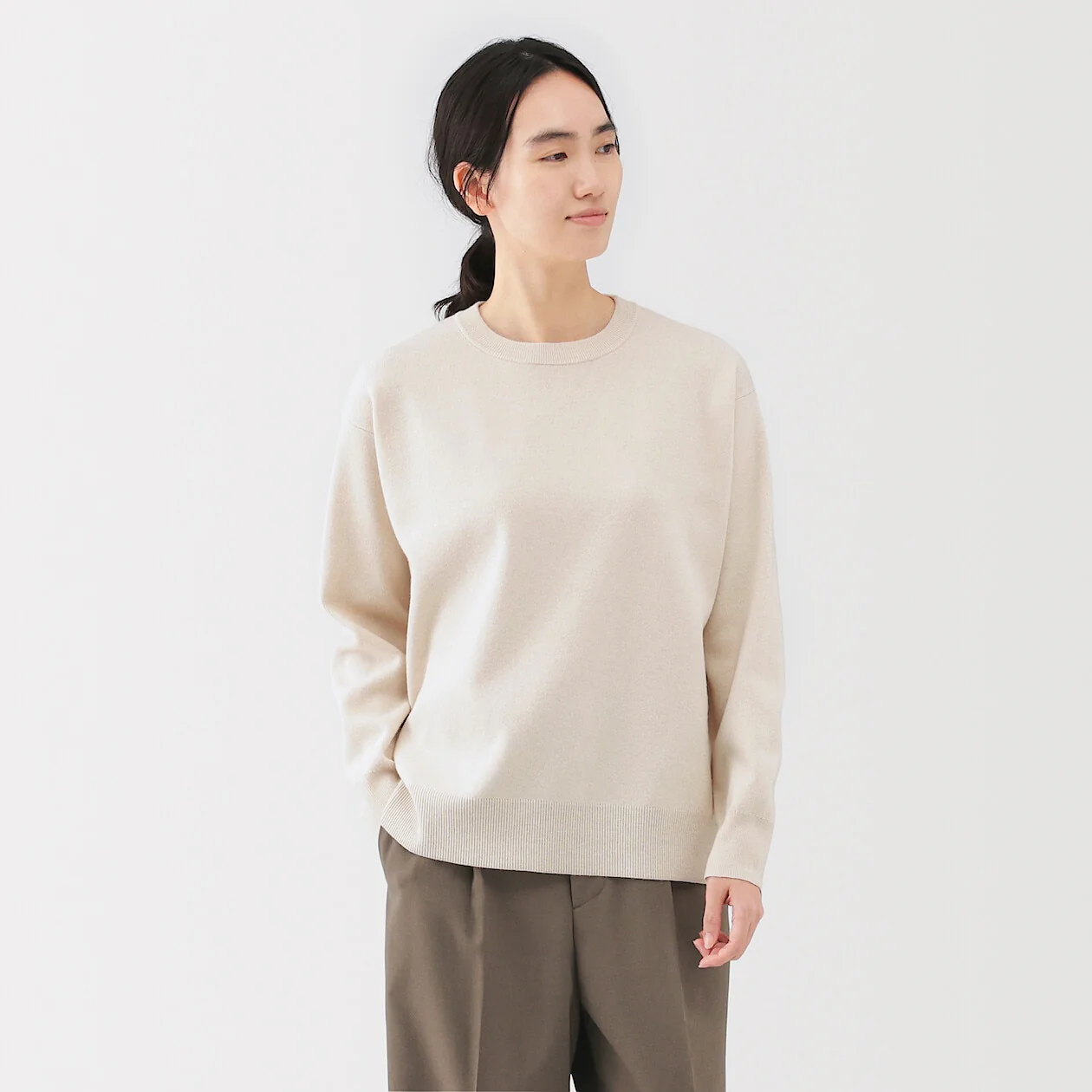 Washable Milano Ribbed Crewneck Sweater - Image 9
