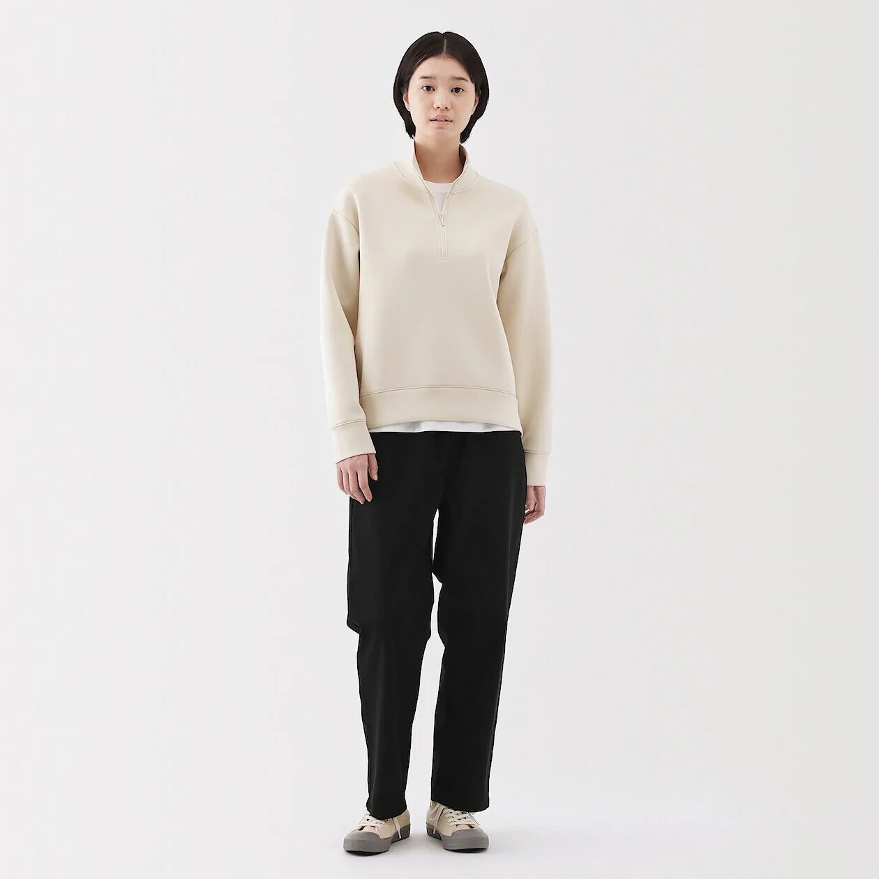 Washed Cotton Easy Tapered Pants - Image 11