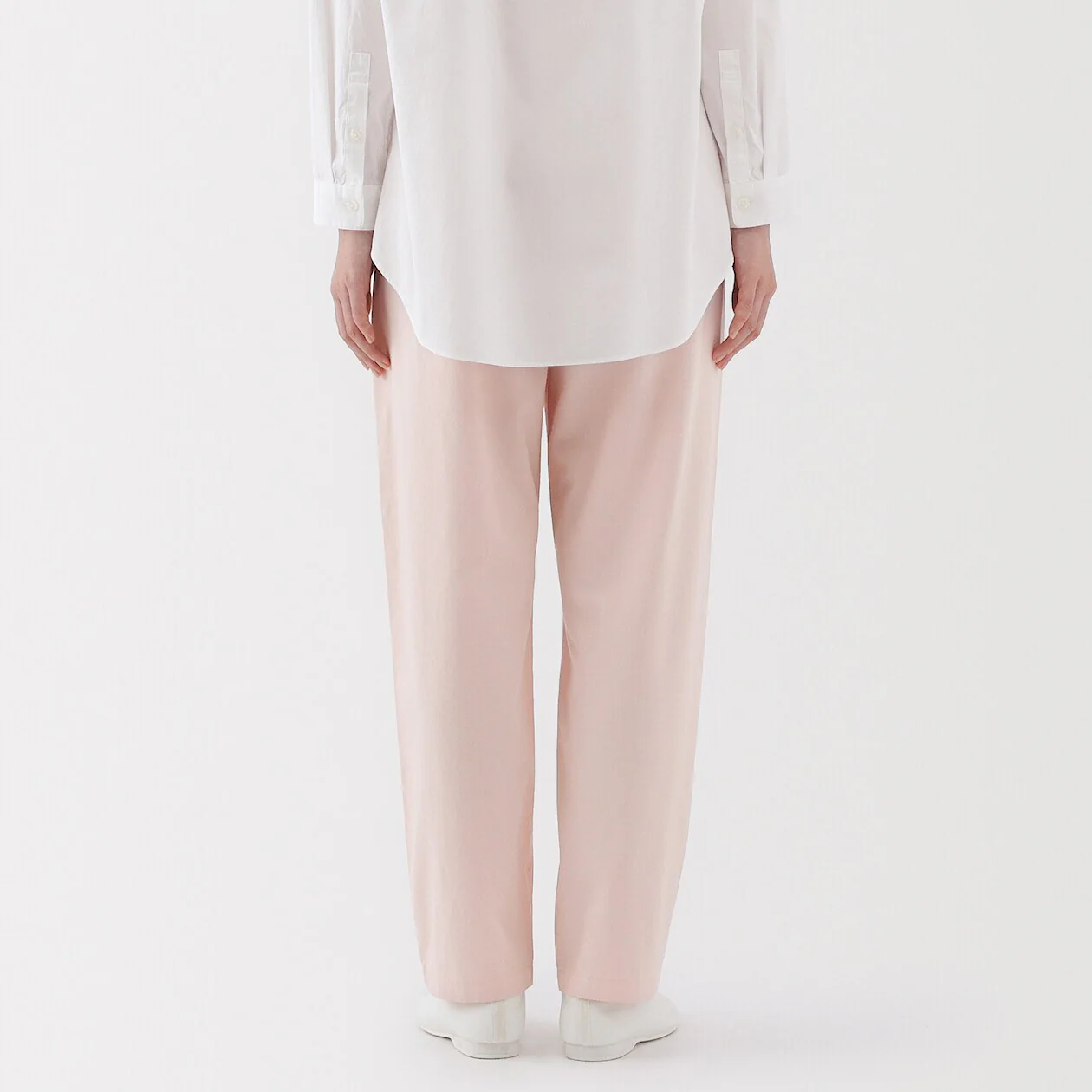 Washed Cotton Easy Tapered Pants - Image 31