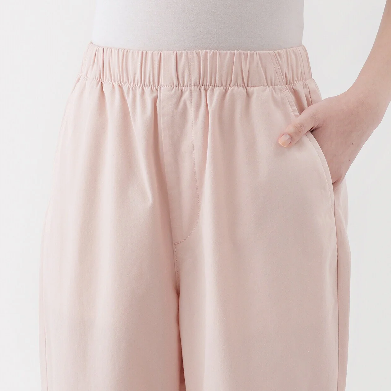 Washed Cotton Easy Tapered Pants - Image 32