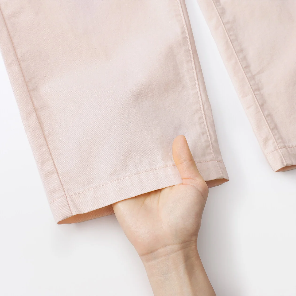 Washed Cotton Easy Tapered Pants - Image 37