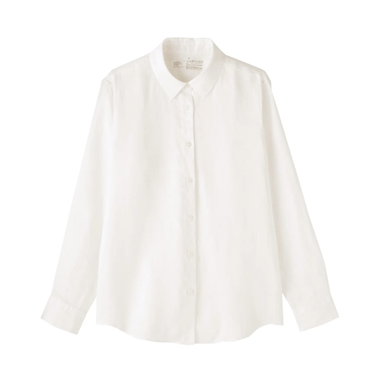 Washed Linen Long Sleeve Shirt - Image 16
