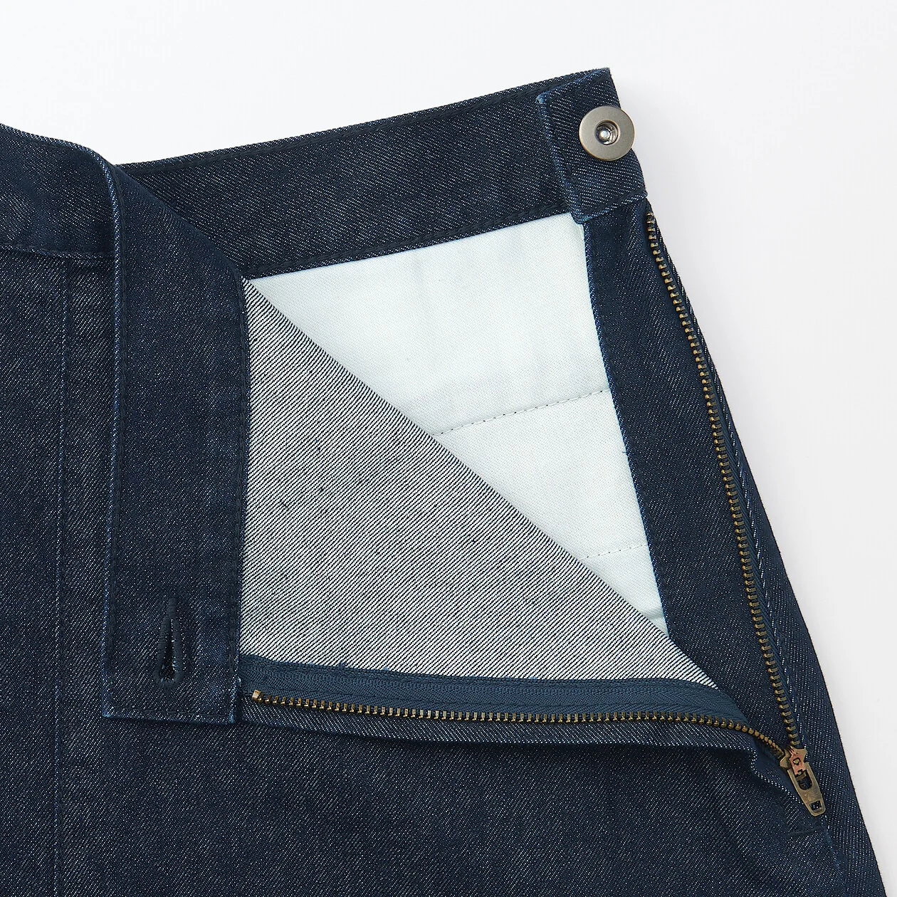 MUJI Labo Washi Blend Denim Skirt - Image 7