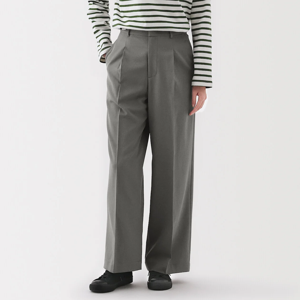 Water Repellent Darted Straight Pants - Image 11